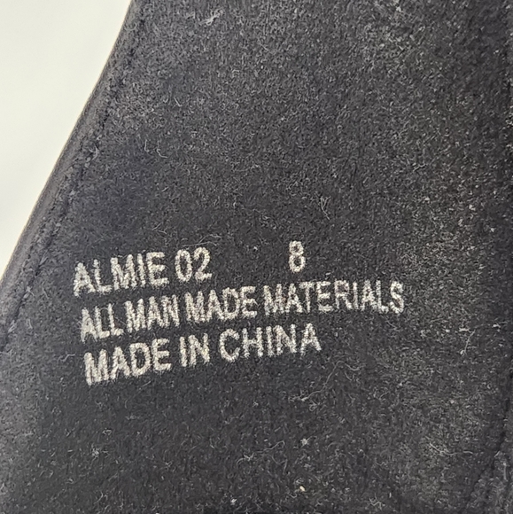 Charlotte Russe Black Sparkly Embellished ALMIE Heels Sandals Shoes Sz 8 - Picture 3 of 12